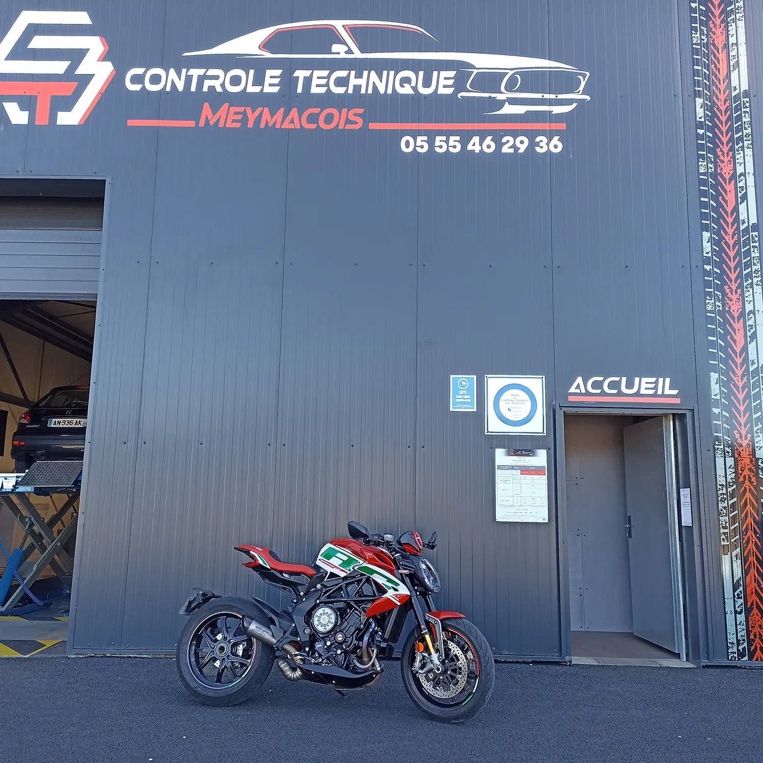 Contrôle Technique Motos et 2 roues Meymac et Ussel